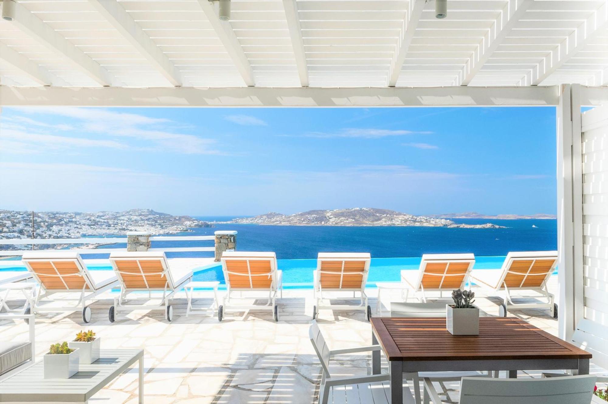 Aeri Villas & Apartments Тоурлос Экстерьер фото